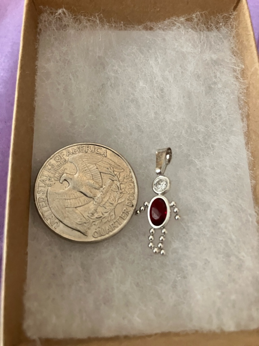 ❤️BEAUTIFUL MOTHERS DAY GIFT 14k charm - Picture 2 of 2
